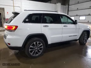 2018 Jeep Grand Cherokee Limited with VIN 1C4RJFBG0JC243437, listed as a Copart auction lot 52508475 with 121,873 mi miles and Salvage Title. Bid and sale history available at carsss.com. Image 3.