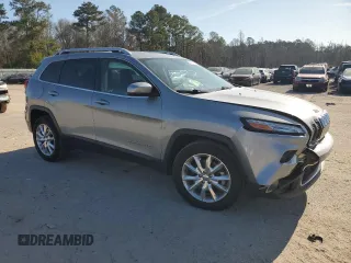 2015 Jeep Cherokee Limited with VIN 1C4PJMDS7FW702966, listed as a Copart auction lot 47871285 with 97,893 mi miles and Salvage Title. Bid and sale history available at carsss.com. Image 4.
