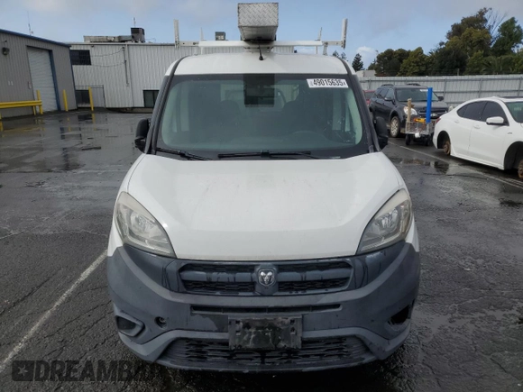 2015 Ram ProMaster City Cargo Tradesman with VIN ZFBERFAT3F6975544, listed as a Copart auction lot 49015635 with 190,163 mi miles and Clean Title. Bid and sale history available at carsss.com. Image 5.