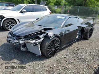2022 Chevrolet Corvette 1LT with VIN 1G1YA2D46N5118906, listed as a Copart auction lot 59852094 with 29,923 mi miles and Salvage Title. Bid and sale history available at carsss.com. Image 1.