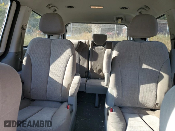 2012 Kia Sedona LX with VIN KNDMG4C77C6503605, listed as a Copart auction lot 77481894 with 103,026 mi miles and Salvage Title. Bid and sale history available at carsss.com. Image 10.
