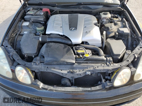 2005 Lexus GS 430 with VIN JT8BL69S550016272, listed as a Copart auction lot 51989095 with 180,587 mi miles and Salvage Title. Bid and sale history available at DreamBid. Image 11.