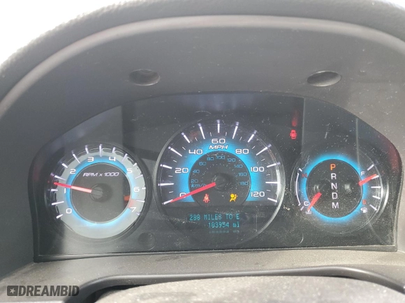 2012 Ford Fusion SEL with VIN 3FAHP0JG6CR184610, listed as a Copart auction lot 46237745 with 183,954 mi miles and Salvage Title. Bid and sale history available at carsss.com. Image 9.