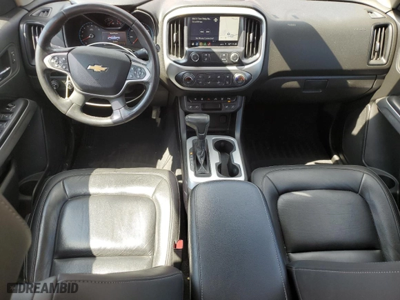 2019 Chevrolet Colorado 4WD LT with VIN 1GCGTCEN3K1169289, listed as a Copart auction lot 53935855 with 81,534 mi miles and Salvage Title. Bid and sale history available at carsss.com. Image 8.