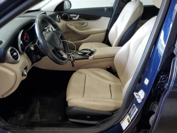 2015 Mercedes-Benz C-Class C 300 with VIN 55SWF4JB2FU089837, listed as a Copart auction lot 49900425 with 150,955 mi miles and Clean Title. Bid and sale history available at carsss.com. Image 7.