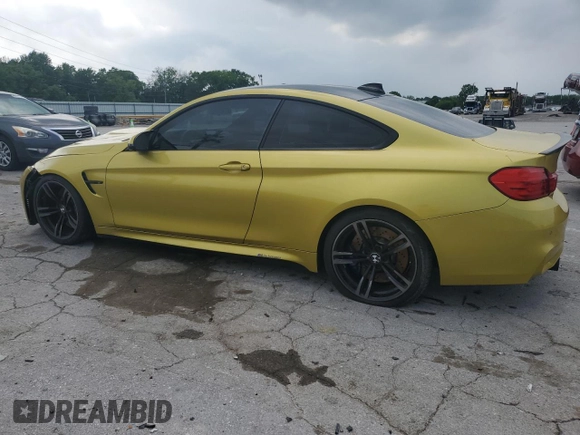 2015 BMW M4 with VIN WBS3R9C51FK334817, listed as a Copart auction lot 53521564 with 51,403 mi miles. Bid and sale history available at carsss.com. Image 2.