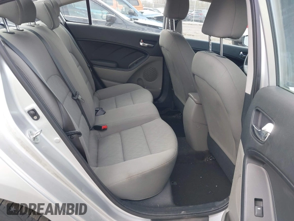 2015 Kia Forte LX with VIN KNAFK4A66F5390206, listed as a IAAI auction lot 42146355 with 107,925 mi miles. Bid and sale history available at carsss.com. Image 8.
