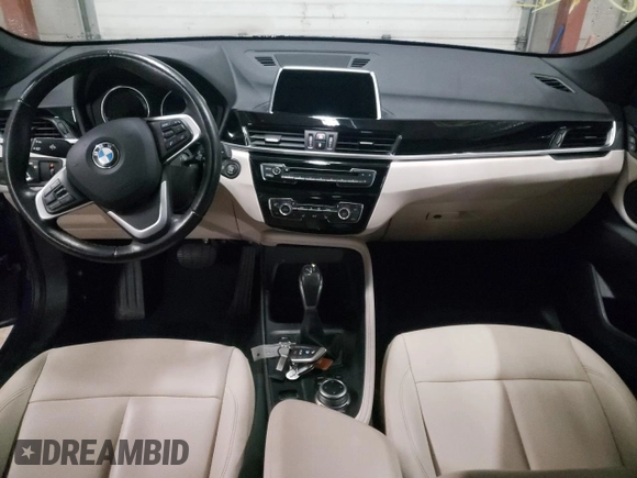 2019 BMW X1 xDrive28i with VIN WBXHT3C53K5L37533, listed as a Copart auction lot 71040942 with 44,237 mi miles. Bid and sale history available at carsss.com. Image 8.