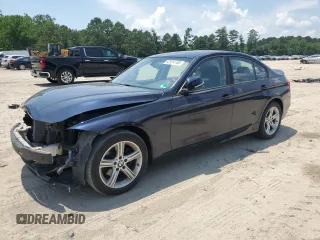 2015 BMW 3 Series 328i with VIN WBA3A5C57FF609667, listed as a Copart auction lot 62914155 with 75,230 mi miles and Salvage title. Bid and sale history available at DreamBid. Image 1.