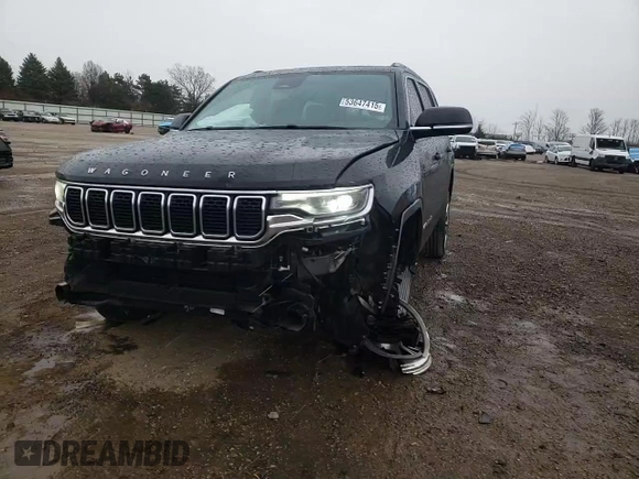 2022 Jeep Wagoneer Series III with VIN 1C4SJVDT6NS128150, listed as a Copart auction lot 53647415 with 47,043 mi miles and Salvage title. Bid and sale history available at DreamBid. Image 14.
