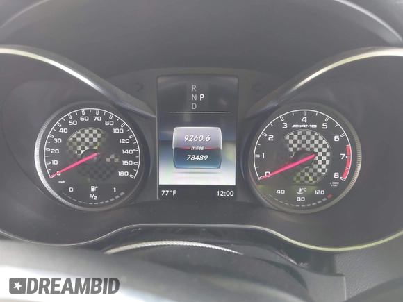 2017 Mercedes-Benz C 43 AMG with VIN WDDWK6EB5HF527015, listed as a IAAI auction lot 42092796 with 78,489 mi miles and . Bid and sale history available at DreamBid. Image 7.