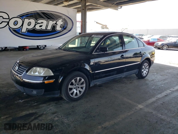 2003 Volkswagen Passat GLS z VIN WVWPD63BX3P200060, wystawiony jako Copart lot #60908225 z przebiegiem 112 950 mil mil oraz Czysty tytuł • Clean title. Historia ofert i sprzedaży dostępna na DreamBid. Obrazek 1.