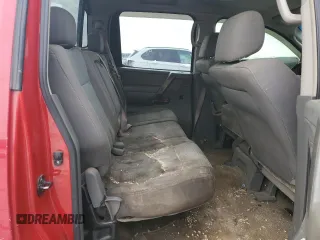 2005 Nissan Titan SE with VIN 1N6AA07B95N510959, listed as a Copart auction lot 46079125 with 376,245 mi miles and Clean Title. Bid and sale history available at carsss.com. Image 10.