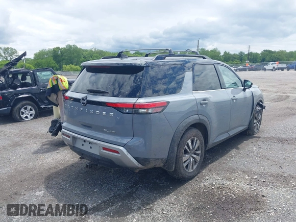 2022 Nissan Pathfinder SL with VIN 5N1DR3CC3NC205313, listed as a IAAI auction lot 42326804 with 51,135 mi miles and . Bid and sale history available at DreamBid. Image 4.
