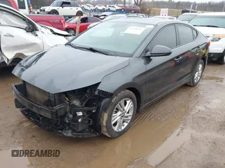 2020 Hyundai Elantra SEL with VIN 5NPD84LF9LH568174, listed as a IAAI auction lot 41498516 with 81,501 mi miles and . Bid and sale history available at DreamBid. Image 2.