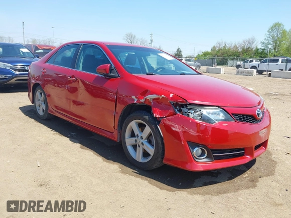 2012 Toyota Camry L with VIN 4T1BF1FK6CU595970, listed as a IAAI auction lot 42101945 with 169,684 mi miles and . Bid and sale history available at carsss.com. Image 1.