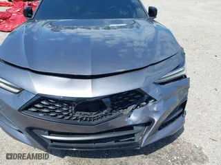 2022 Acura TLX w/A-Spec Package with VIN 19UUB5F55NA002177, listed as a IAAI auction lot 41208723 with 58,795 mi miles. Bid and sale history available at carsss.com. Image 6.