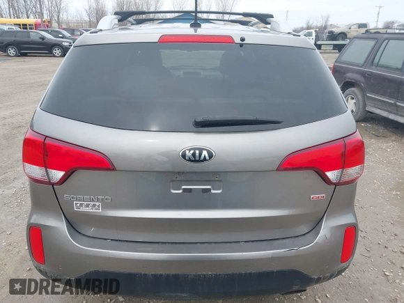 2015 Kia Sorento LX with VIN 5XYKTDA60FG649259, listed as a IAAI auction lot 41935821 with 161,046 mi miles and . Bid and sale history available at DreamBid. Image 16.