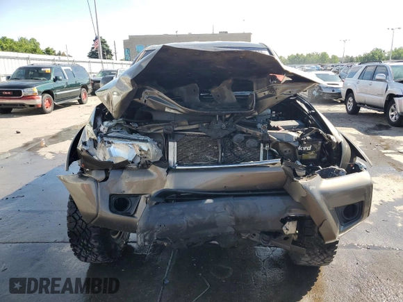 2013 Toyota Tacoma with VIN 3TMLU4EN0DM132241, listed as a Copart auction lot 59763225 with 240,845 mi miles and Salvage title. Bid and sale history available at DreamBid. Image 5.