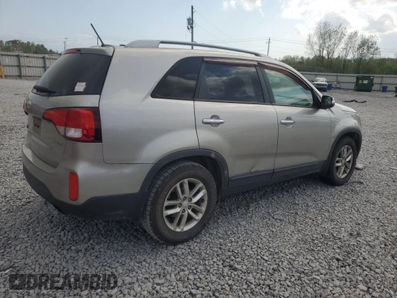 2014 Kia Sorento LX with VIN 5XYKT3A6XEG533396, listed as a Copart auction lot 51824465 with 181,115 mi miles and Clean Title. Bid and sale history available at DreamBid. Image 3.