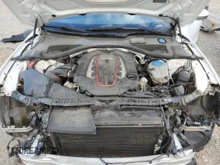 2013 Audi S7 with VIN WAUW2BFC8DN110379, listed as a Copart auction lot 77183304 with 95,061 mi miles and Salvage Title. Bid and sale history available at carsss.com. Image 11.