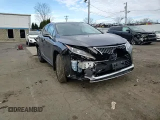 2022 Lexus RX with VIN 2T2HZMDA1NC331083, listed as a Copart auction lot 50925065 with 27,749 mi miles and Salvage Title. Bid and sale history available at carsss.com. Image 10.