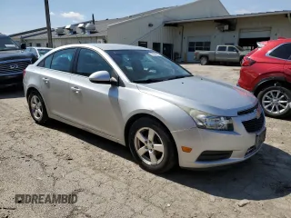 2013 Chevrolet Cruze 1LT with VIN 1G1PC5SB3D7184924, listed as a Copart auction lot 53326355 with 170,359 mi miles and Salvage Title. Bid and sale history available at DreamBid. Image 4.
