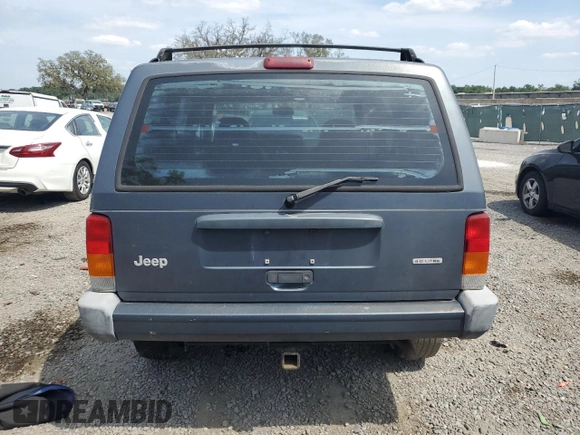 2001 Jeep Cherokee Sport with VIN 1J4FT48S31L596648, listed as a Copart auction lot 54101345 with 190,688 mi miles and Clean title. Bid and sale history available at DreamBid. Image 6.