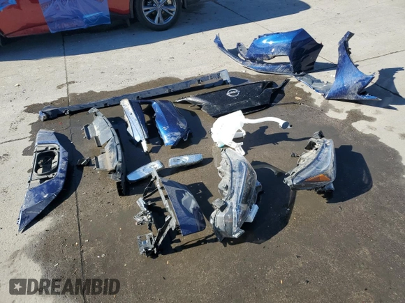 2023 Nissan LEAF SV Plus with VIN 1N4CZ1CV7PC561374, listed as a Copart auction lot 47623055 with 10,572 mi miles and Salvage Title. Bid and sale history available at DreamBid. Image 12.