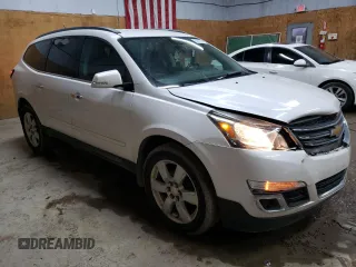 2016 Chevrolet Traverse LT with VIN 1GNKVGKD7GJ293412, listed as a Copart auction lot 80311554 with 146,426 mi miles and Salvage Title. Bid and sale history available at DreamBid. Image 4.