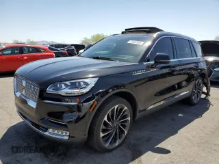 2022 Lincoln Aviator Reserve with VIN 5LM5J7XC4NGL15144, listed as a Copart auction lot 57832985 with 45,691 mi miles and Salvage title. Bid and sale history available at DreamBid. Image 1.
