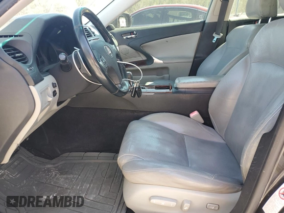 2008 Lexus IS with VIN JTHBK262082069891, listed as a Copart auction lot 48618745 with 184,840 mi miles and Clean Title. Bid and sale history available at carsss.com. Image 7.