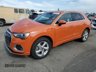 2021 Audi Q3 Premium with VIN WA1AUCF38M1132297, listed as a Copart auction lot 56234235 with 64,508 mi miles and Salvage title. Bid and sale history available at DreamBid. Image 1.