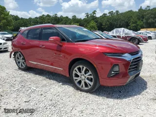 2019 Chevrolet Blazer Premier with VIN 3GNKBFRS6KS666535, listed as a Copart auction lot 62026324 with 31,744 mi miles and Salvage Title. Bid and sale history available at carsss.com. Image 4.