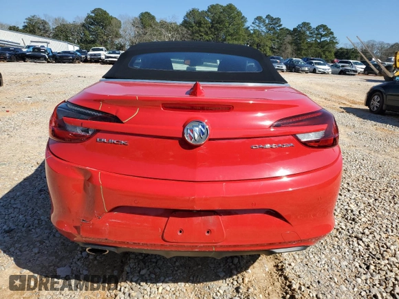 2018 Buick Cascada Sport Touring with VIN W04WJ3N57JG038678, listed as a Copart auction lot 46685445 with 7,505 mi miles and Salvage Title. Bid and sale history available at DreamBid. Image 6.