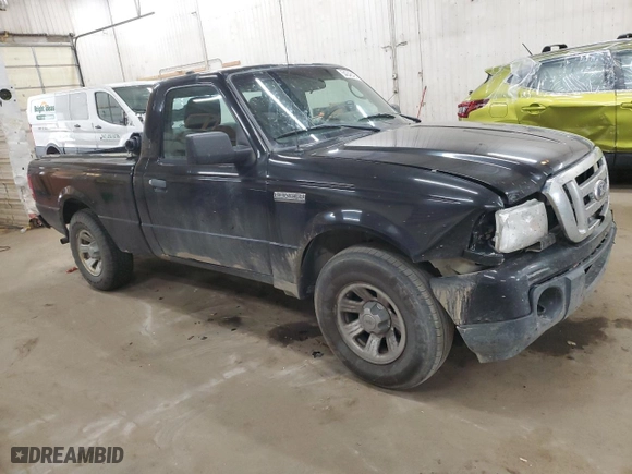 2010 Ford Ranger XL with VIN 1FTKR1AD0APA12180, listed as a Copart auction lot 54348495 with 295,212 mi miles and Clean Title. Bid and sale history available at carsss.com. Image 4.