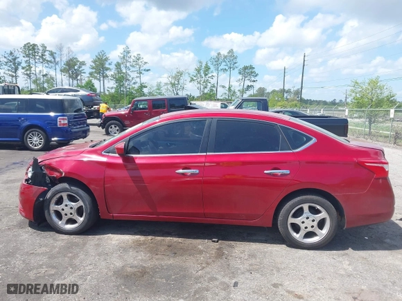 2014 Nissan Sentra S with VIN 3N1AB7AP8EL679564, listed as a IAAI auction lot 41955499 with 91,394 mi miles. Bid and sale history available at carsss.com. Image 14.