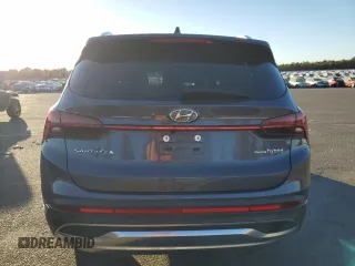 2022 Hyundai Santa Fe Hybrid Limited with VIN KM8S5DA12NU047485, listed as a Copart auction lot 80131314 with 43,498 mi miles and Salvage Title. Bid and sale history available at carsss.com. Image 6.