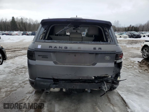 2016 Land Rover Range Rover Sport HSE with VIN SALWR2KF4GA635149, listed as a Copart auction lot 46908775 with 196,015 mi miles and Clean Title. Bid and sale history available at DreamBid. Image 6.