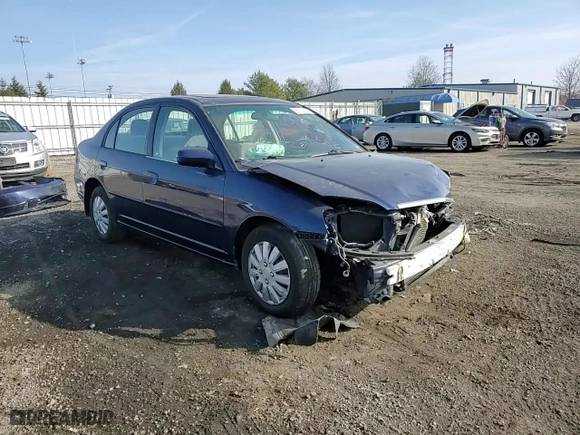 2003 Honda Civic EX with VIN 1HGES26783L015611, listed as a Copart auction lot 86114174 with 197,422 mi miles and Salvage Title. Bid and sale history available at carsss.com. Image 11.