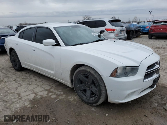 2011 Dodge Charger Police with VIN 2B3CL1CT1BH539937, listed as a Copart auction lot 48006625 with 190,069 mi miles and Clean title. Bid and sale history available at DreamBid. Image 4.