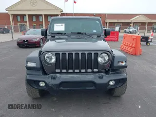 2021 Jeep Wrangler Unlimited Willys with VIN 1C4HJXDM4MW825094, listed as a IAAI auction lot 41515794 with 41,653 mi miles and . Bid and sale history available at DreamBid. Image 12.