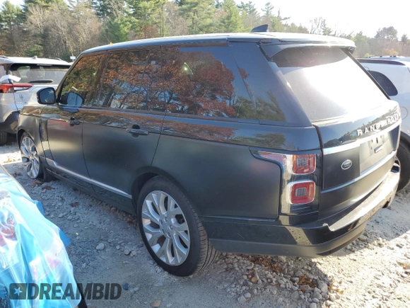 2020 Land Rover Range Rover with VIN SALGS4RY3LA577119, listed as a Copart auction lot 78513304 with 60,122 mi miles and Non repairable. Bid and sale history available at DreamBid. Image 2.