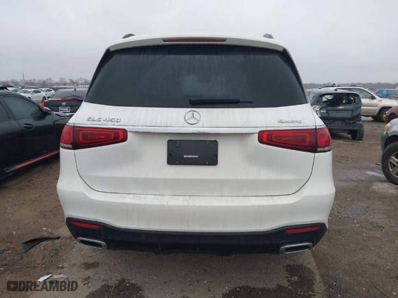 2023 Mercedes-Benz GLS with VIN 4JGFF5KE8PA947947, listed as a IAAI auction lot 41481038 with 22,318 mi miles. Bid and sale history available at carsss.com. Image 16.