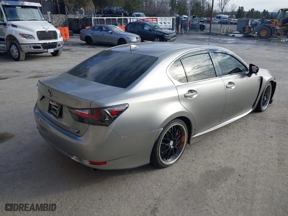 2016 Lexus GS F with VIN JTHBP1BL3GA001860, listed as a IAAI auction lot 41606674 with 35,401 mi miles. Bid and sale history available at carsss.com. Image 4.
