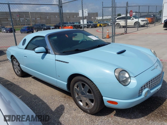 2003 Ford Thunderbird Deluxe z VIN 1FAHP60A53Y101461, wystawiony jako IAAI lot #42519933 z przebiegiem 64 820 mil mil oraz . Historia ofert i sprzedaży dostępna na DreamBid. Obrazek 13.