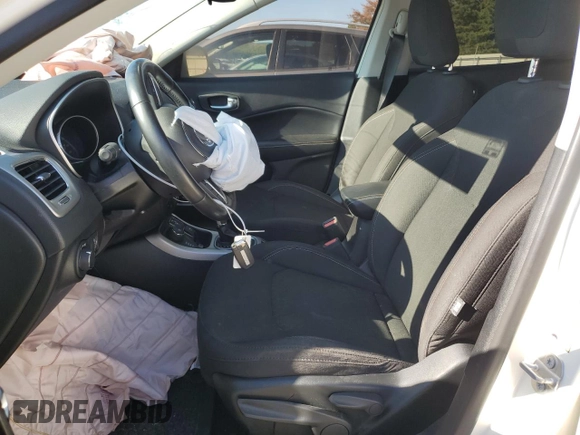 2020 Jeep Compass Sport с VIN 3C4NJDAB2LT165646, выставлен на аукционе Copart как лот 70291464 с пробегом 24 649 миль миль и На запчасти • Non repairable. История ставок и продаж доступна на DreamBid. Изображение 7.