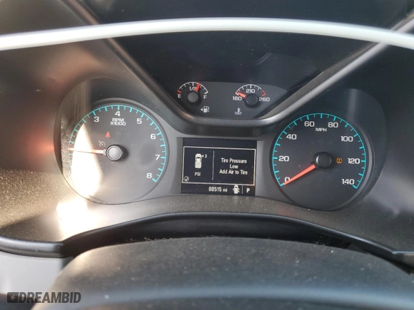 2021 Chevrolet Colorado 2WD Work Truck with VIN 1GCHSBEA8M1123510, listed as a Copart auction lot 44072905 with 88,515 mi miles and Salvage Title. Bid and sale history available at carsss.com. Image 9.