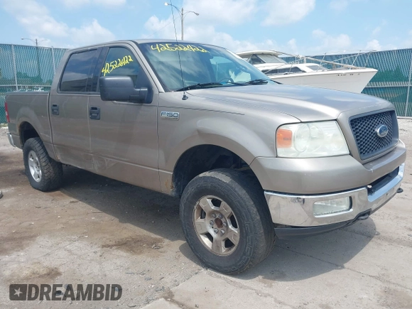 2004 Ford F-150 XLT z VIN 1FTPW145X4KA58345, wystawiony jako IAAI lot #42522422 z przebiegiem Nie podano mil oraz . Historia ofert i sprzedaży dostępna na DreamBid. Obrazek 1.