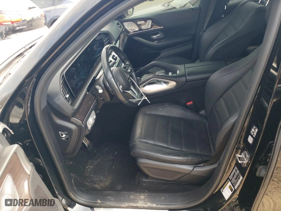 2021 Mercedes-Benz GLS with VIN 4JGFF8GE7MA407690, listed as a Copart auction lot 70605894 with 47,307 mi miles and Salvage Title. Bid and sale history available at carsss.com. Image 7.